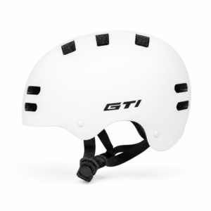 Casco GTI Skull Blanco – Protección Urbana