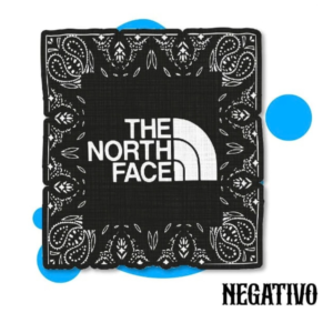 Sticker The North Face Bandana Negro – Edición Urbana TOP SOUL