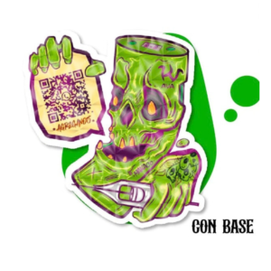 Sticker Zombie Tattoo Verde – Edición Urbana TOP SOUL